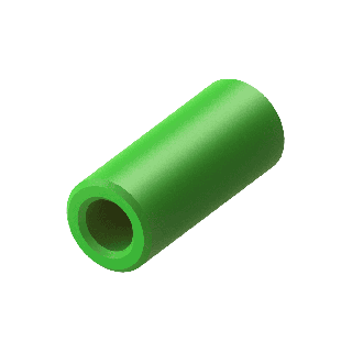 Prosty łącznik rurek do systemu Fluostick