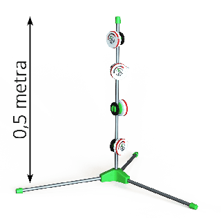 Fluostick Mini Tower - modułowy system do treningów Nosework
