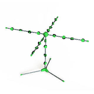 Fluostick Star - modułowy system do treningów Nosework