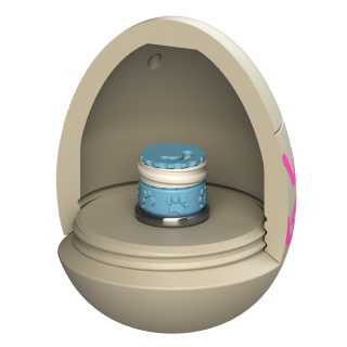 Set of six eggs with Nano+ tin - Easter training kit