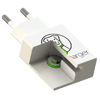 Atrapa ładowarki USB do treningów Nosework