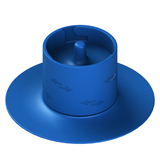 FluoNora - podstawka obrotowa 20 cm do modułów nosework
