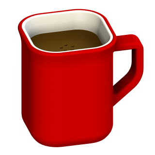 Tasse à café - cachette de parfum à double fond