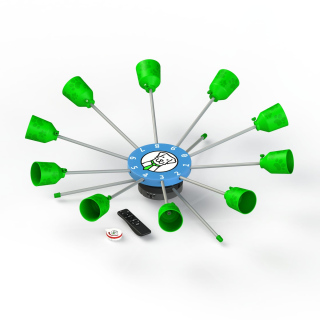 Automatic Scent Carousel 2.0 - device for scent training for dogs (Nosework / Scent Work)